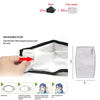 Dustproof Air Filter Mask Breathable Anti-Fog PM2.5 Keep Warm Resist Cold  Warm Dust Mask Respirator Dust Mask
